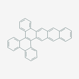 molecular formula C34H20 B14746077 Benzo[a]phenanthro[9,10-c]naphthacene CAS No. 385-16-0