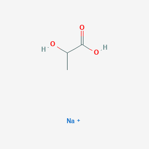 molecular formula C3H5NaO3 B147461 Sodium lactate CAS No. 72-17-3