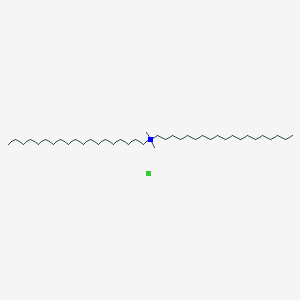 molecular formula C40H84ClN B14746149 N,N-Dimethyl-N-nonadecylnonadecan-1-aminium chloride CAS No. 1677-85-6