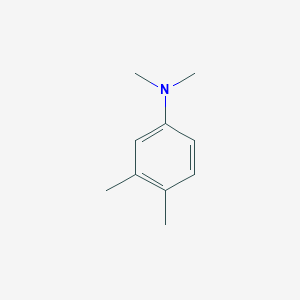 molecular formula C10H15N B14746366 n,n,3,4-Tetramethylaniline CAS No. 770-03-6