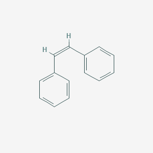 molecular formula C14H12 B147466 顺式二苯乙烯 CAS No. 645-49-8