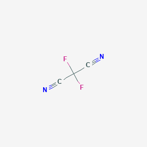 molecular formula C3F2N2 B14746723 Difluoropropanedinitrile CAS No. 665-01-0