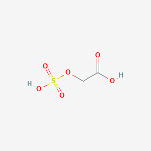 molecular formula C2H4O6S B14746827 (Sulfooxy)acetic acid CAS No. 3233-46-3