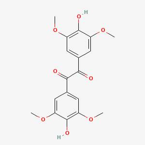 molecular formula C18H18O8 B14746994 Syringil CAS No. 530-07-4