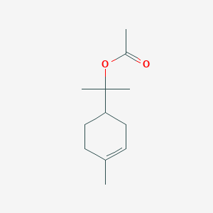 molecular formula C12H20O2 B147470 alpha-Terpinyl acetate CAS No. 80-26-2