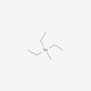 molecular formula C7H18Sn B14747073 Stannane, triethylmethyl- CAS No. 2097-60-1
