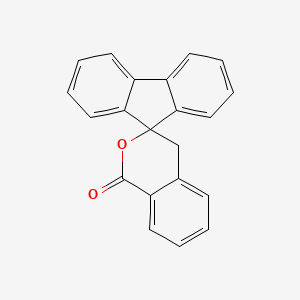 molecular formula C21H14O2 B14747179 Spiro[fluorene-9,3'-isochromen]-1'(4'h)-one CAS No. 2674-46-6