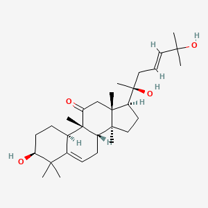 molecular formula C30H48O4 B14747203 16-Desoxycucurbitacin V 