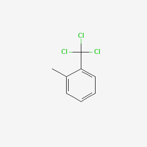 molecular formula C8H7Cl3 B14747281 alpha,alpha,alpha-Trichloro-o-xylene CAS No. 3335-33-9