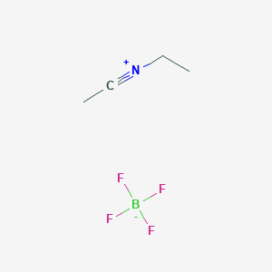 molecular formula C4H8BF4N B14747284 N-Ethylidyneethanaminium tetrafluoroborate CAS No. 462-35-1