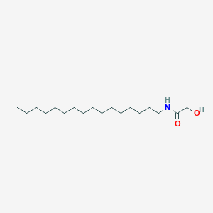 molecular formula C19H39NO2 B14747321 N-Hexadecyl-2-hydroxypropanamide CAS No. 5323-53-5