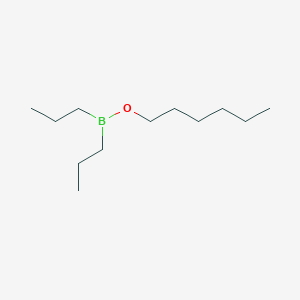 molecular formula C12H27BO B14747397 Hexyl dipropylborinate CAS No. 2117-96-6
