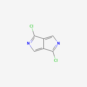 molecular formula C6H2Cl2N2 B14747478 1,4-Dichloropyrrolo[3,4-c]pyrrole 