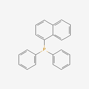 molecular formula C22H17P B14747480 (Naphthalen-1-yl)(diphenyl)phosphane CAS No. 1162-90-9