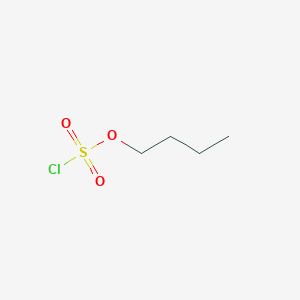molecular formula C4H9ClO3S B14747495 Butyl sulfurochloridate CAS No. 763-23-5