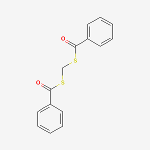 molecular formula C15H12O2S2 B14747512 S,S'-Methylene dibenzenecarbothioate CAS No. 2242-21-9