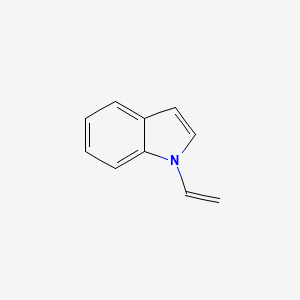 molecular formula C10H9N B14747596 1-Ethenyl-1H-indole CAS No. 1557-08-0