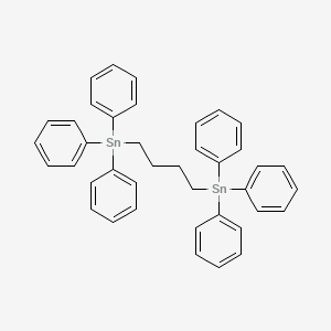 molecular formula C40H38Sn2 B14747660 (Butane-1,4-diyl)bis(triphenylstannane) CAS No. 5274-40-8