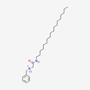 molecular formula C29H53N2O+ B14747665 Benzyl-dimethyl-(octadecylcarbamoylmethyl)azanium CAS No. 5094-16-6