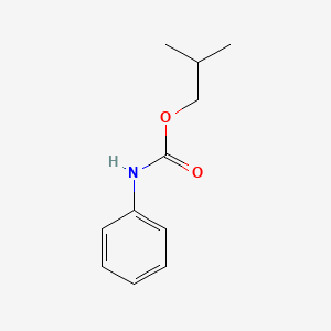 molecular formula C11H15NO2 B14747681 Isobutyl phenylcarbamate CAS No. 2291-80-7