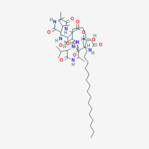 molecular formula C50H89N7O11 B14747728 Peptidolipin NA CAS No. 2132-55-0