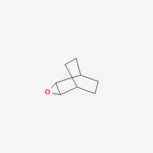 molecular formula C8H12O B14747761 Bicyclo[2.2.2]octane, 2,3-epoxy- CAS No. 278-84-2