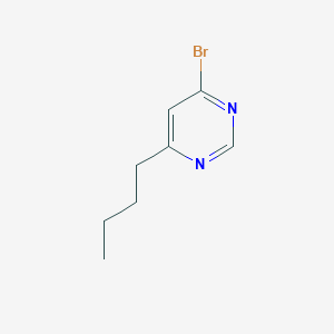 molecular formula C8H11BrN2 B1474788 4-Bromo-6-butylpyrimidine CAS No. 1694560-61-6
