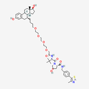 molecular formula C52H74N4O10S B14747884 Protac-I 