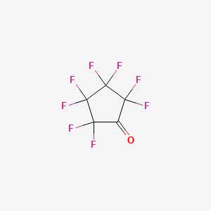 molecular formula C5F8O B14747957 Octafluorocyclopentanone CAS No. 376-66-9