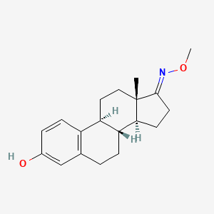 molecular formula C19H25NO2 B14747990 Estrone, O-methyloxime CAS No. 3342-64-1