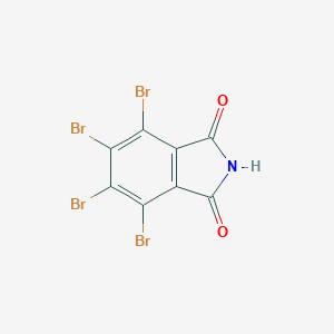 molecular formula C8HBr4NO2 B147480 3,4,5,6-四溴邻苯二酰亚胺 CAS No. 24407-32-7