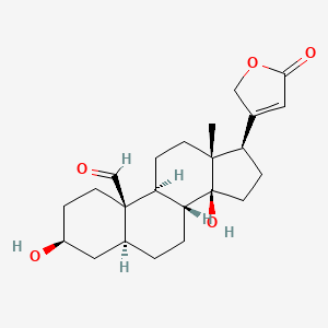 molecular formula C23H32O5 B14748029 Corotoxigenin CAS No. 468-20-2