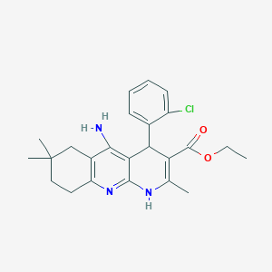 molecular formula C24H28ClN3O2 B14748107 SCR1693 