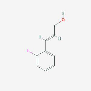 molecular formula C9H9IO B14748115 (E)-3-(2-iodophenyl)prop-2-en-1-ol 