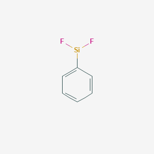 molecular formula C6H5F2Si B14748137 Phenyldifluorosilane 