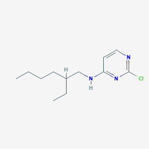 B1474817 2-chloro-N-(2-ethylhexyl)pyrimidin-4-amine CAS No. 1696973-60-0