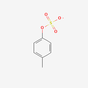 molecular formula C7H7O4S- B14748281 (4-Methylphenyl) sulfate 