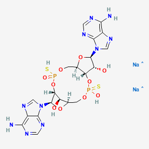 molecular formula C20H24N10Na2O10P2S2 B14748294 CID 168011744 
