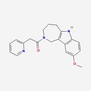 molecular formula C20H21N3O2 B14748304 Vegfr-2-IN-10 
