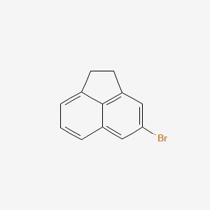 molecular formula C12H9Br B14748359 4-Bromo-1,2-dihydroacenaphthylene CAS No. 4657-98-1