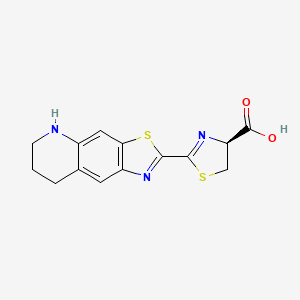 molecular formula C14H13N3O2S2 B14748386 CycLuc7 