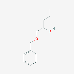 molecular formula C12H18O2 B14748401 1-(Benzyloxy)pentan-2-OL CAS No. 831-93-6