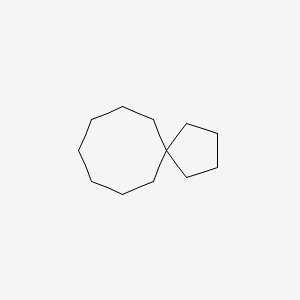 molecular formula C12H22 B14748417 Spiro[4.7]dodecane CAS No. 1197-84-8