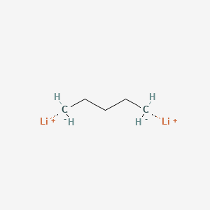 molecular formula C5H10Li2 B14748431 mu-1,5-Pentanediyldilithium CAS No. 2223-58-7