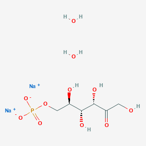 molecular formula C6H15Na2O11P B14748445 D-Fructose-6-phosphate (sodium salt hydrate) 