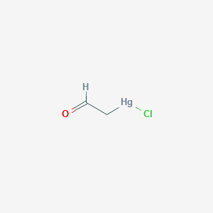 molecular formula C2H3ClHgO B14748509 Chloro(2-oxoethyl)mercury CAS No. 5321-77-7
