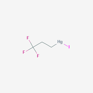molecular formula C3H4F3HgI B14748532 Iodo(3,3,3-trifluoropropyl)mercury CAS No. 461-19-8