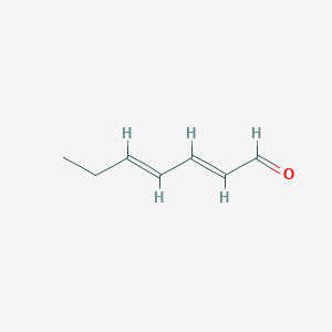molecular formula C7H10O B147486 2,4-Heptadienal CAS No. 4313-03-5