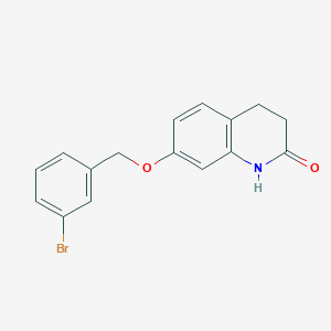molecular formula C16H14BrNO2 B14748603 Bbdhq 