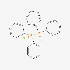 molecular formula C24H20P2S2 B14748723 Tetraphenyldiphosphane disulfide CAS No. 1054-60-0